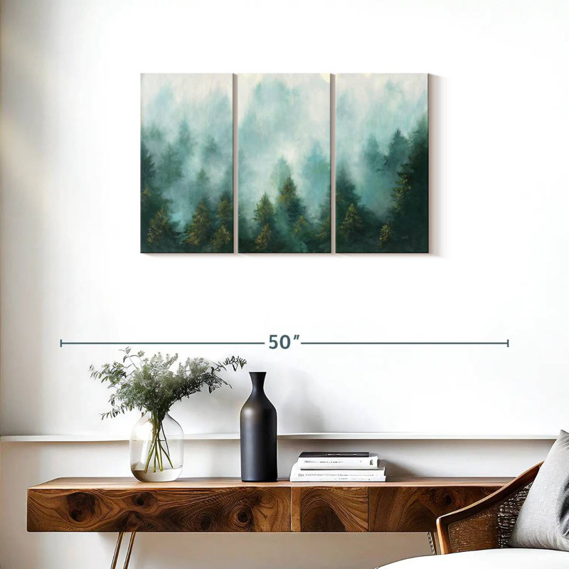 Alvord Misty Forest View, 20" H x 33" W