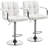 Pete Swivel Upholstered Adjustable Height Counter Stool with Metal Frame-1797545793