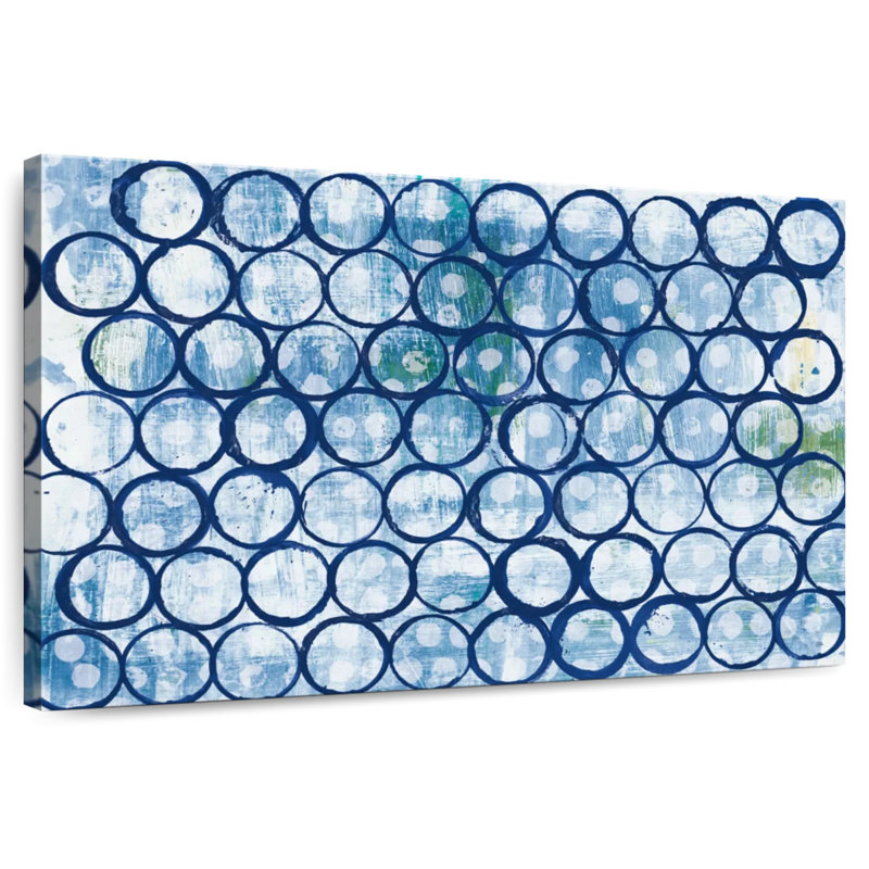 Avery Blue Eclipse I, 30" H x 45" W