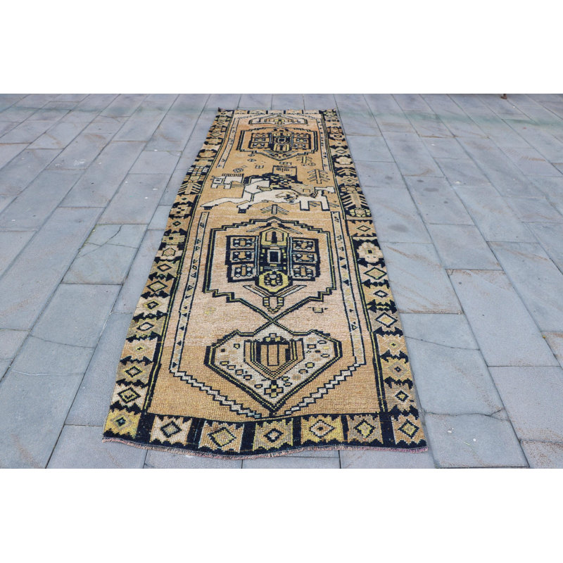 Tapis de cuisine vintage en laine Herki
