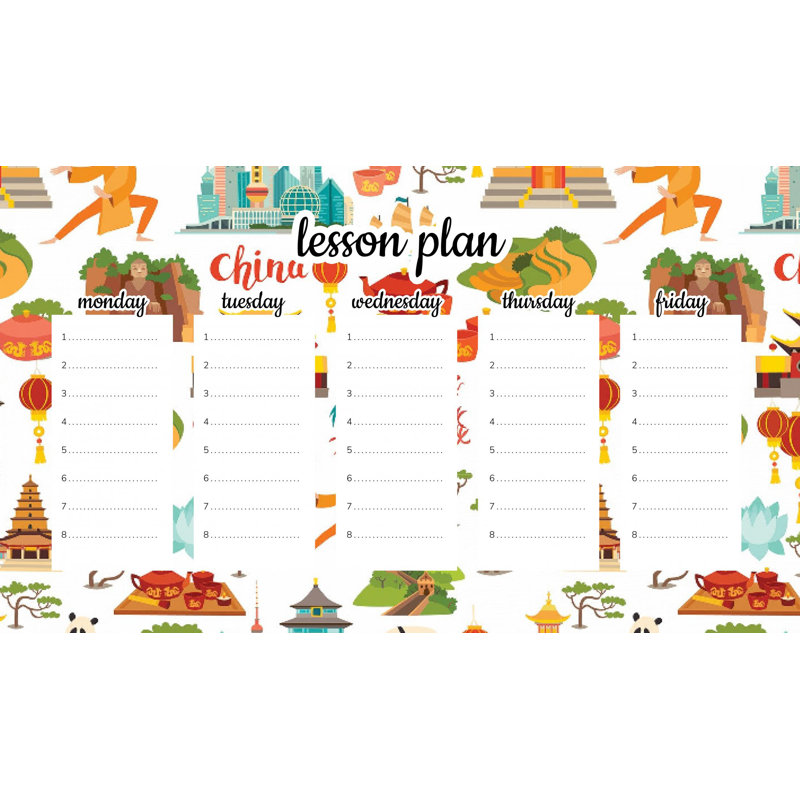Magnetic Lesson Plan Chinese Symbols