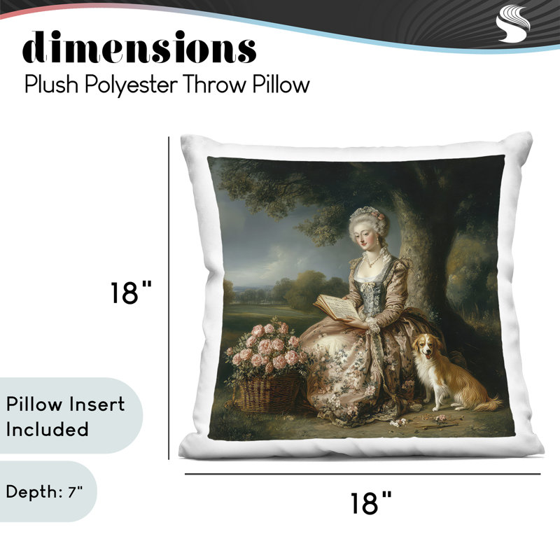 Coussin décoratif Rococo