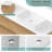 Newark 84" Modern Floating Double Sink Bathroom Vanity