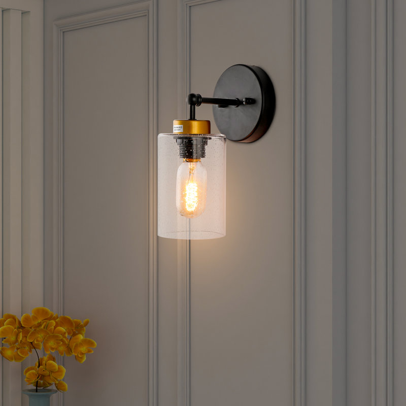 Stegeman Wrought Iron Armed Sconce