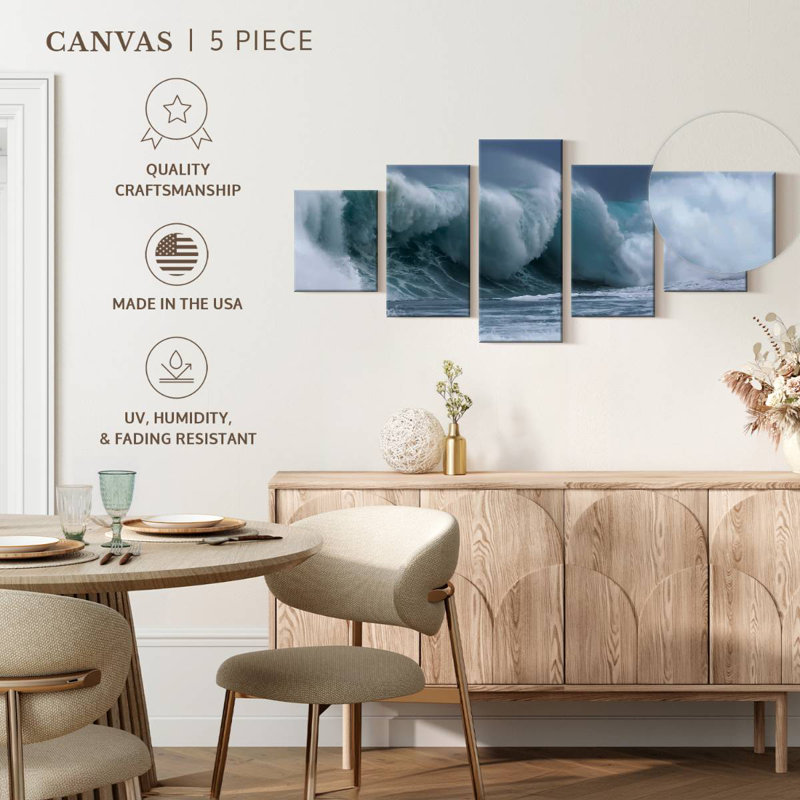 Monster Ocean Wave, 24" H x 55" W