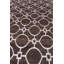 Semicircle Hand Woven Cotton and Wool Geometric Area Rug-107096411