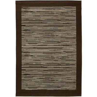 Almondsbury Flatweave Brown/Natural Rug