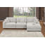 Canapé modulaire en chenille 5 pièces Khailey-102507356
