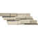 Ledger 0.63" x 13" Travertine Linear Mosaic Wall & Floor Tile