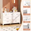 Metal 120cm W 7 - Drawer Chest of Drawers