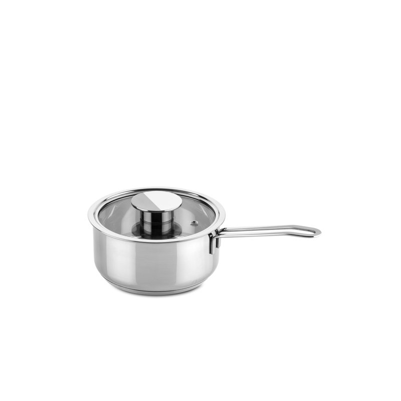 Casserole Gourmet avec couvercle 6,3 po - 6 pièces - Acier inoxydable