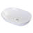 EAGO 14.75'' White Oval Bathroom Sink