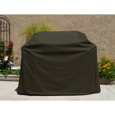 Housse pour barbecue de 67 po - noir résistant et imperméable, housse de protection pour l'extérieur toutes saisons, polyester 300 x 300 de première qualité convenant à la plupart des barbecues standard de Covered Living