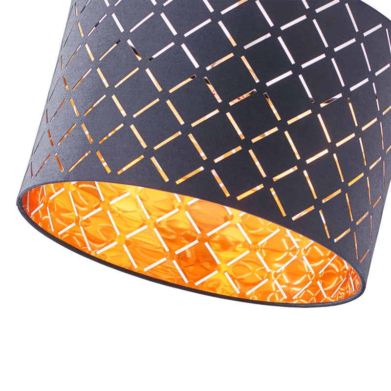 20cm H Linen Drum Lamp Shade ( Screw On )