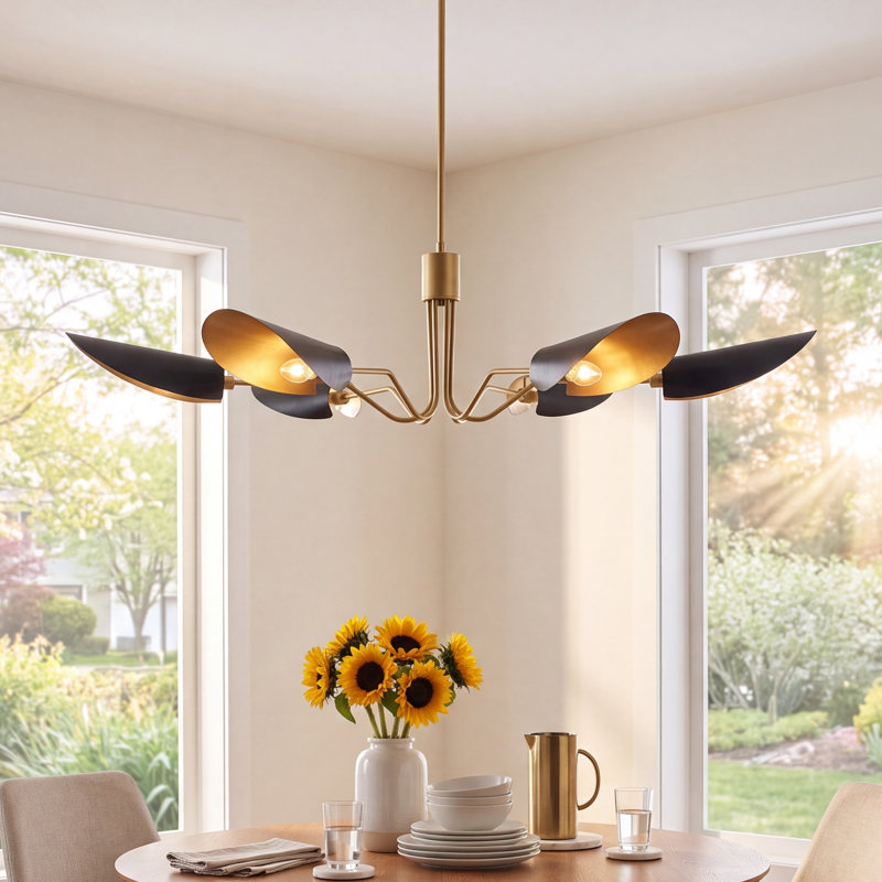 Obie Iron 6-Light Chandelier