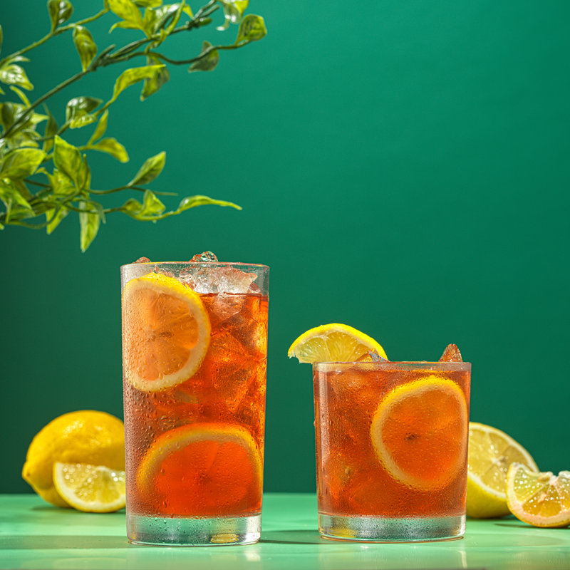 Alain Clear Glass 8-Piece Highball and Lowball Set