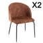 Luanna 47cm H Velvet Upholstered Side Chair-22013900