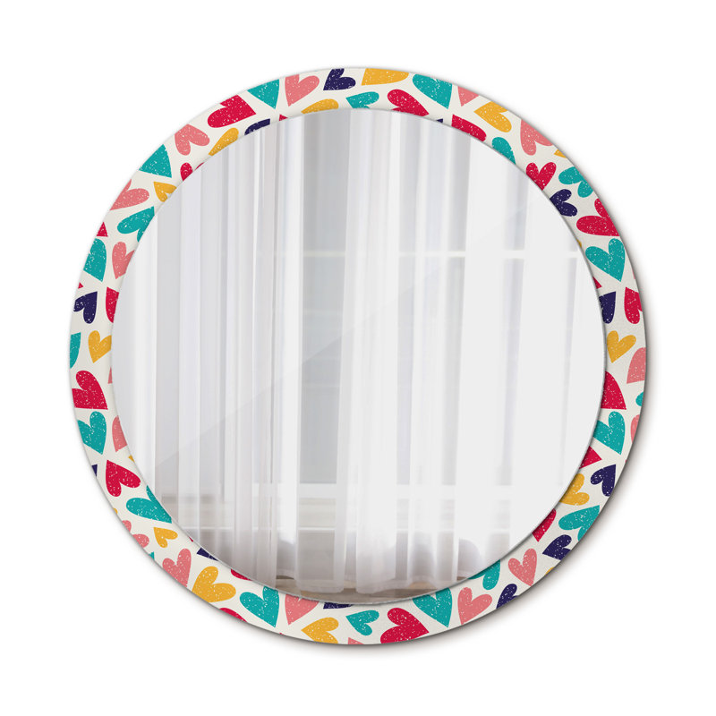 Huldar Glass Flat Wall Mirror