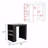 Kitchen Island With 3-Side Shelves-1642520489