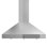 400 CFM Ducted Wall Mount Range Hood in Stainless Steel 