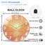 Horloge murale 12 po Sunset