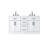 Ahner 60 inch Double Bathroom Vanity-174981253