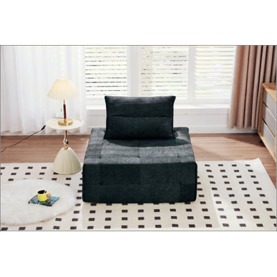 Canapé modulaire à assise profonde avec dossier réglable pour un confort et une polyvalence ultimes dans les salons, les chambres et les salons