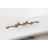 Mango Wood Garland Decorative Brown Candle Holder With Tassel-177260831