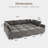 Kandle Upholstered Velvet Modular Sectional-1772855399
