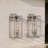 Black Rectangular Double-Bulb Outdoor Walllamp(Set Of 2)-193320921-195511499