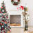 60" White & Gold Nutcracker