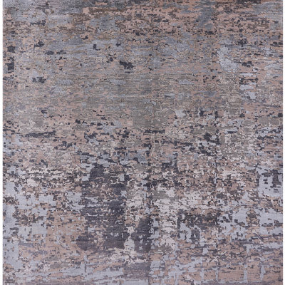 Tapis bleu / gris Brandine