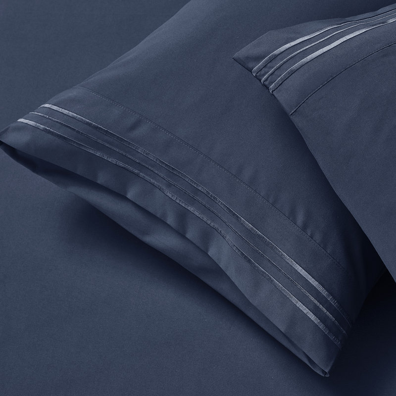  Ensemble de draps hypoallergéniques à double brossage 1800 Series, Ensemble de draps pour lit simple TG avec 1 taie d