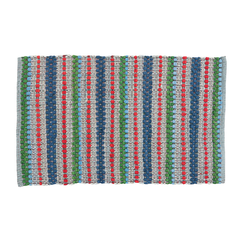 Tapis en coton Mlynn, Rectangle 2 pi x 3 pi