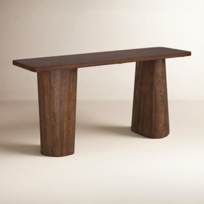 65'' Solid Wood Console Table