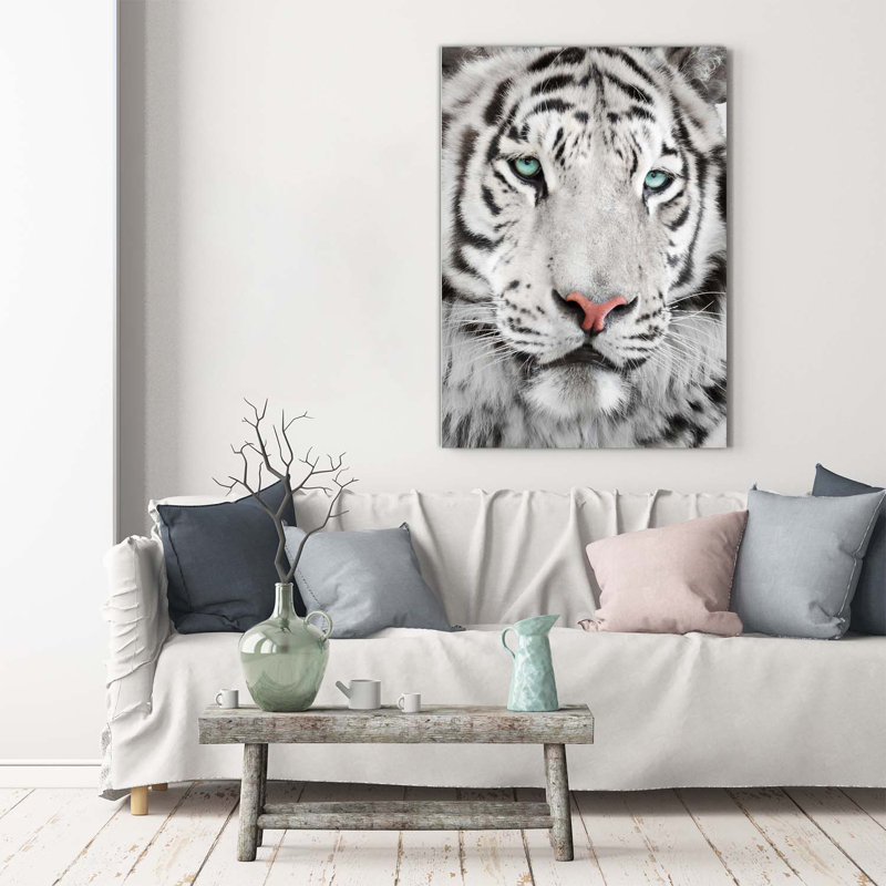 White Tiger - Wrapped Canvas Print