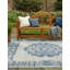 Tapis oriental bleu / gris Cowell-1456138364