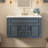 36" Solid Wood Bathroom Vanity Blue