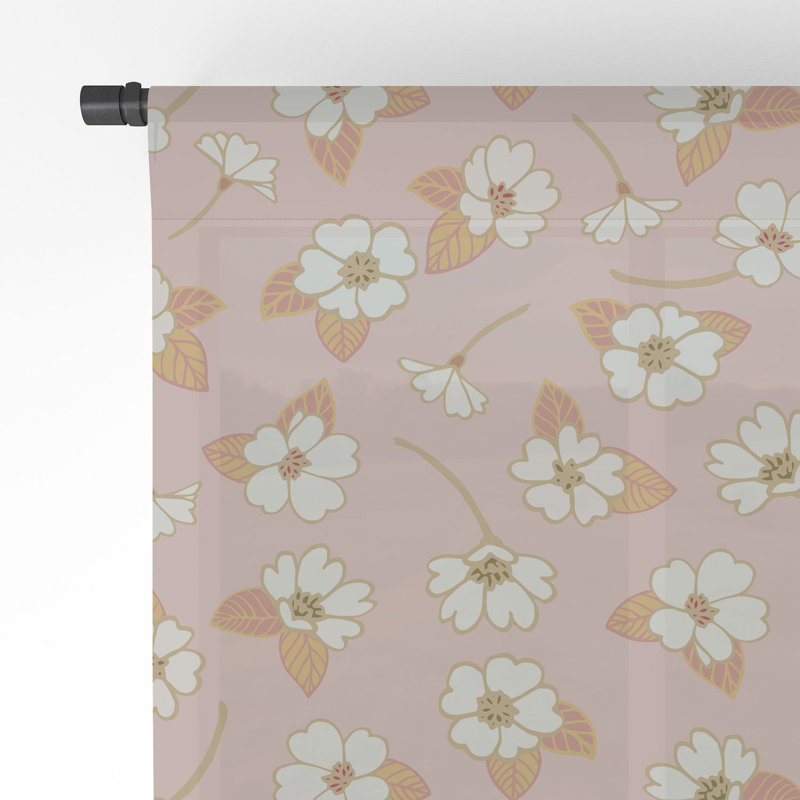 Denya Sheer Curtain Pair, 50" W x 108" L