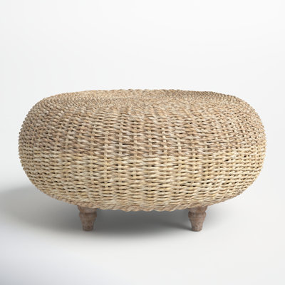 Broome Round Rattan Drum Coffee Table