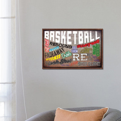 Basketball Slang - Print on Canvas