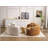 S-Curved Chenille Sectional Sofa-505538854