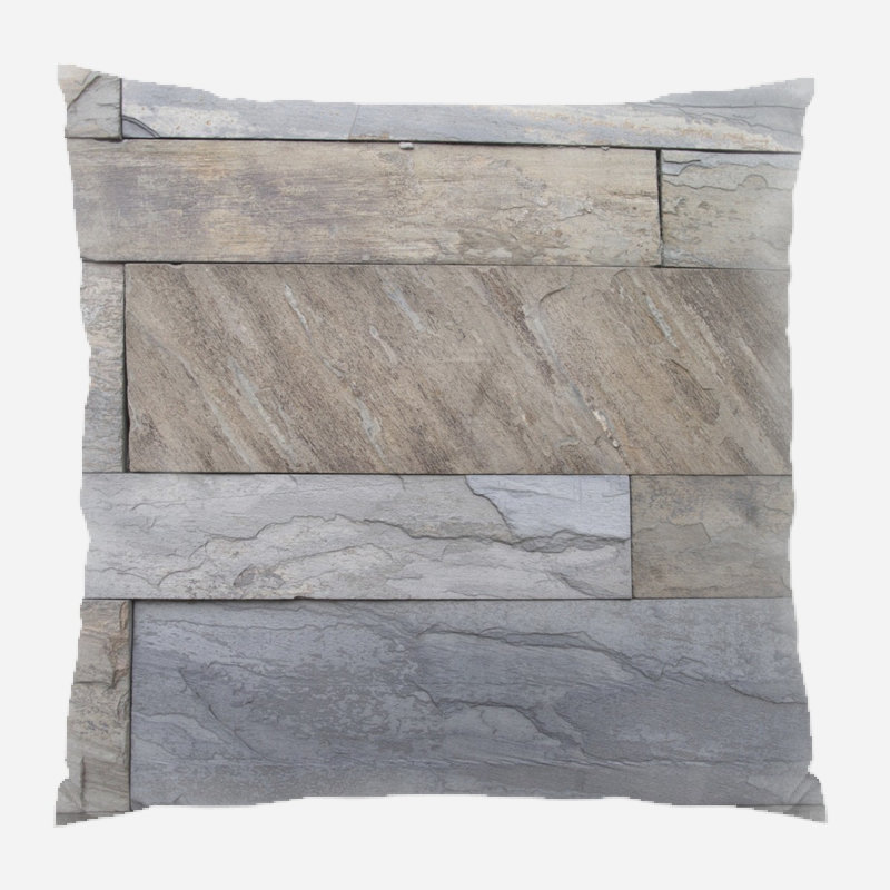 Coussin décoratif brique