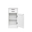 Armoire de bar à vin blanche modulaire avec huche pour salle à manger-1804809092