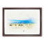 Grazing Bison in Utah in Abstract - Picture Frame Graphic Art Print-55735660-55735665