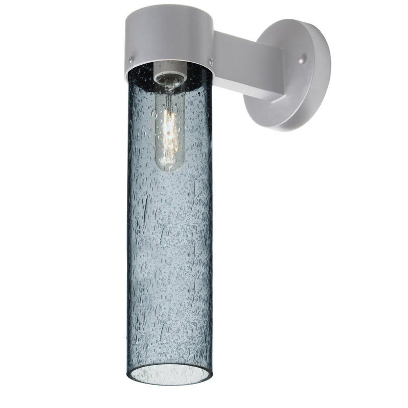 Cattalina Wall Light, Latte, Silver, 17.5" H x 5" W x 8.5" D