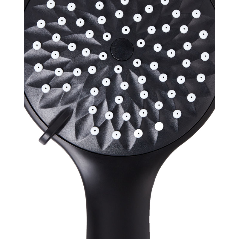 Shower Head and Hose Kit TARMA, Black