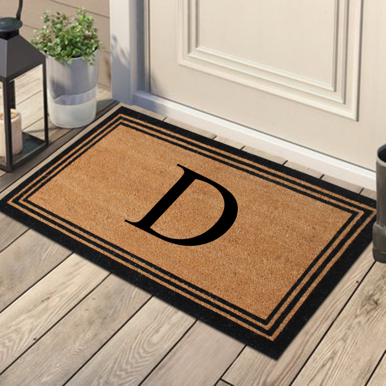 DeHond Pure Natural Coir Non-Slip Outdoor Door Mat