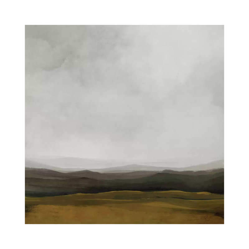Dart View by Dan Hobday - Wrapped Canvas Painting, 30.48 cm H x 30.48 cm W