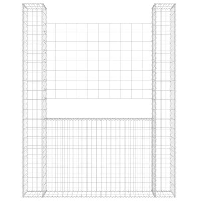 6.5 ft. H x 4.6 ft. W Vidaxl Iron Fence Panel
